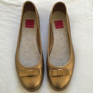 Rebecca Moses Wild About Cashmere leather flats